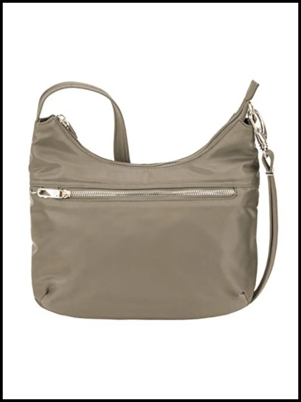 Travelon Anti-Theft Tailored Hobo Bag RFID Locking Crossbody